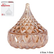 Солонка с крышкой 50 мл тонированная перламутр / PH-345 /726469