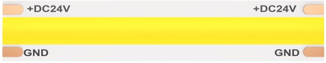 Светодиодная лента 24В COB 12Вт/м 4000K 5м IP20 10183