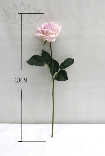 Роза из силикона 112-1/2 арт 1237