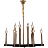 Светильник потолочный IL2265-12POR-79 BK GD