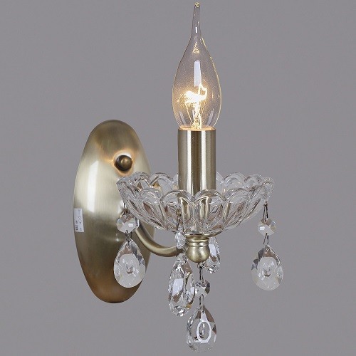 Светильник настенный IL0265-1WSQ-24 AB CASTOR