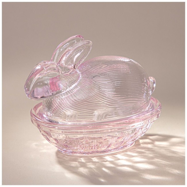 ЕМКОСТЬ ДЛЯ ХРАНЕНИЯ С КРЫШКОЙ "RABBIT" PURPLE 11,6Х8,6Х9,7 СМ 196-119