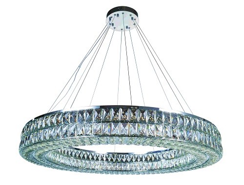 Люстра 2786R/112W CHROME+CLEAR