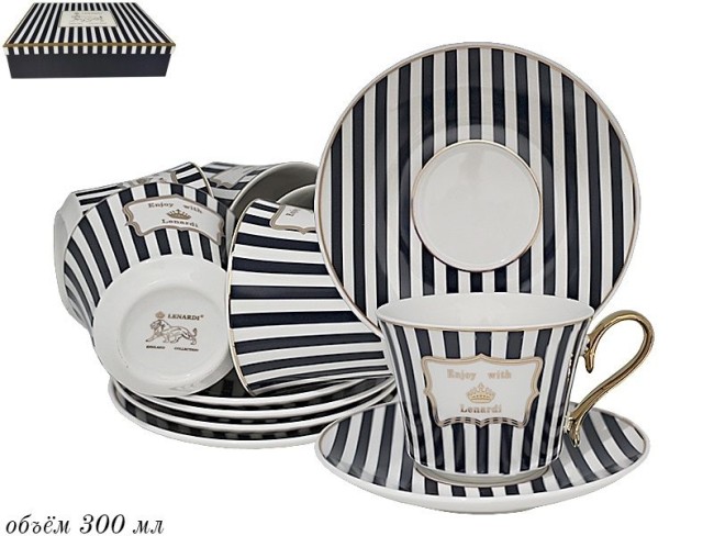 Чайный набор 133-187 12пр. 300 мл