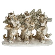 Фигурка декоративная "Драконы", L14 W5 H9,5 см 794303