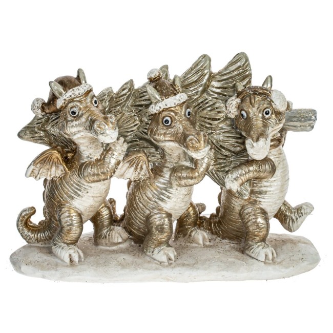 Фигурка декоративная "Драконы", L14 W5 H9,5 см 794303
