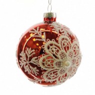 Украшение новогоднее "Шар", D 8 см, L8 W8 H8 см 746533