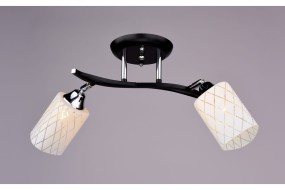 Светильник РС17790 BK+CR/2C