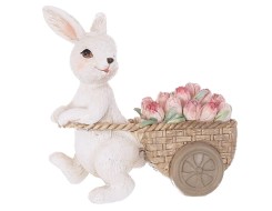 Фигурка "Заяц с тележкой" 708-220