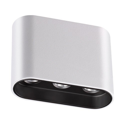 Накладной светильник 357948 NT19 024 белый/черный IP20 LED 3000К 7W 220-240V BE Накладной светильник 357948 NT19 024 белый/черный IP20 LED 3000К 7W 220-240V BE