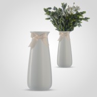 004белая Ваза белая