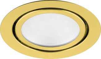 Светильник встраиваемый светодиодный LN7 3W, 150 Lm, 4000К, золото, 28864