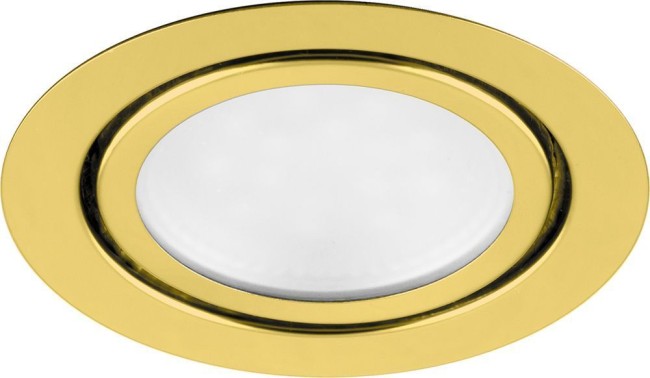 Светильник встраиваемый светодиодный LN7 3W, 150 Lm, 4000К, золото, 28864
