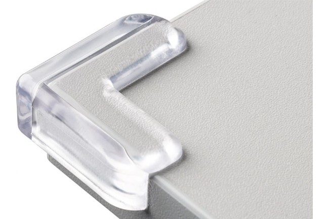 Накладки на угол 4 шт, прозрачные, крепление - двухсторонний скотч 103689