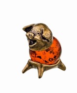 Фигурка "Поросёнок Пятачок", бронза 143.1