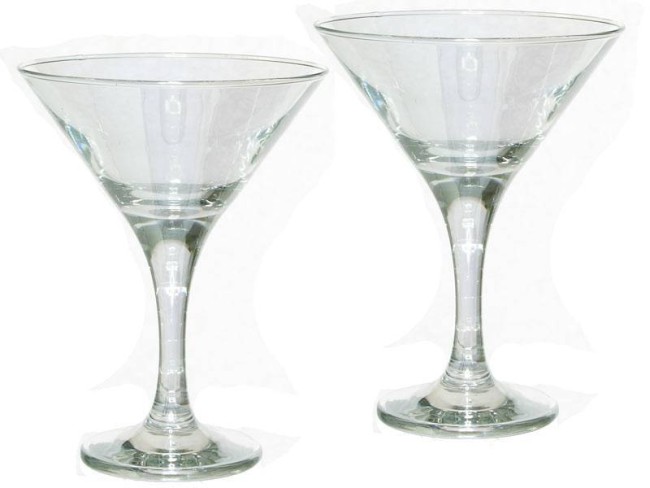 Набор 6 бокалов для мартини, 190 мл "Радуга" 3	RN410