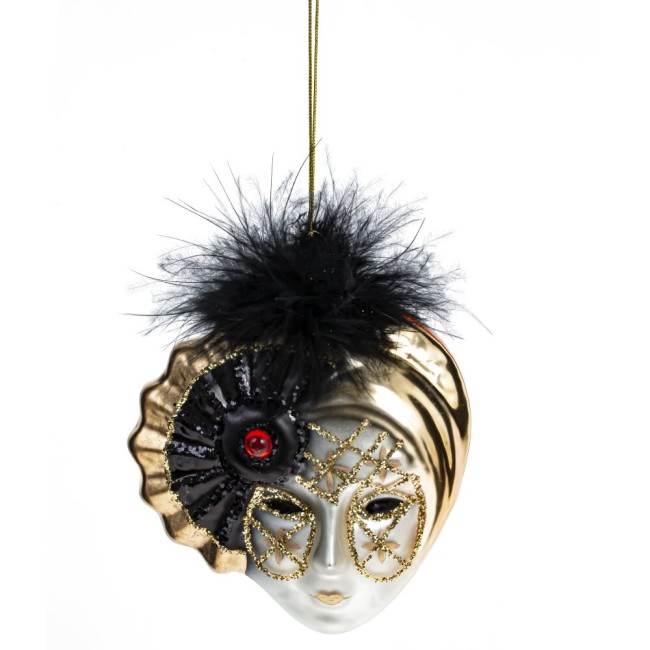 Украшение новогоднее "Маска", L9 W3 H11 см 794430