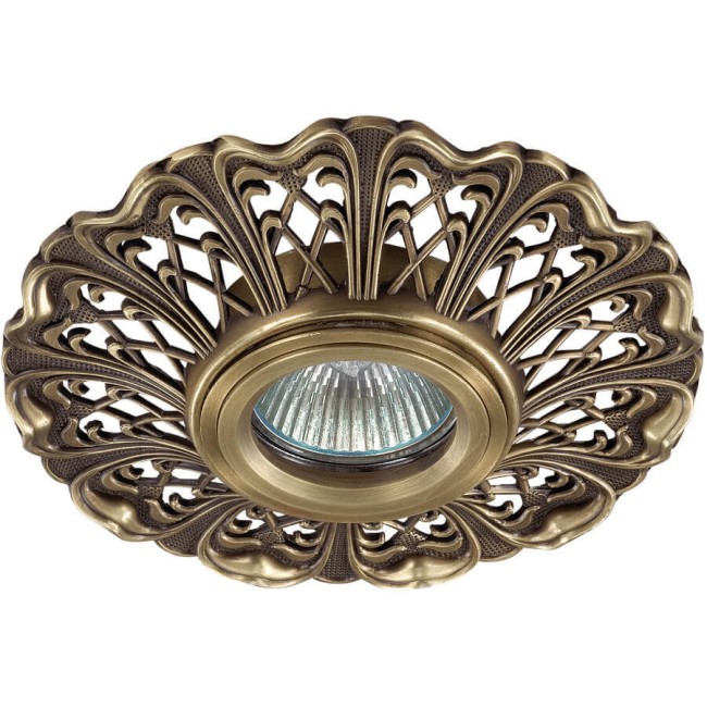 Светильник точечный 370030, светлая бронза