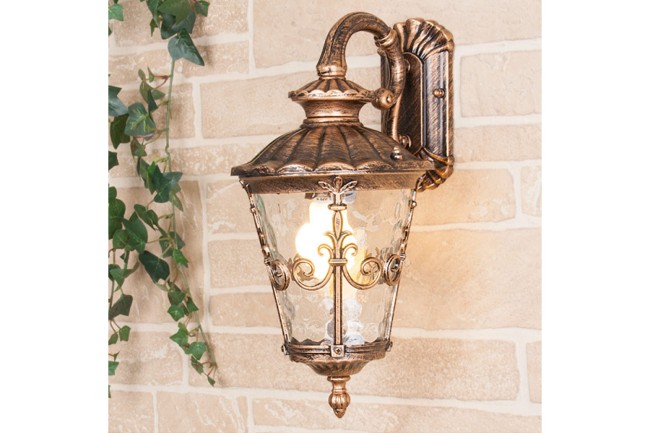 Уличный фонарь Diadema GLYF-8046D черное золото