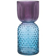 ВАЗА "ART" VIOLET/BLUE ДИАМЕТР 13СМ ВЫСОТА 30СМ 182-1050