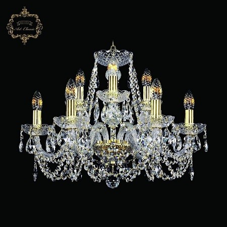 Светильник 11.11.6+3.195.Gd.Sp, 9х40 w, 60х42 см