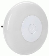 Ночник IEK 008 круг RGB+белый 220В 86х86х65 LDNN0-008-RD-P-03-S-K01