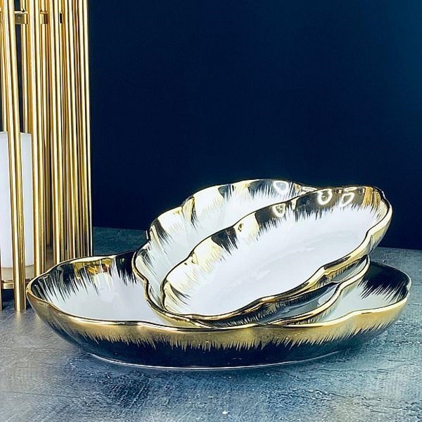 Набор из 3 блюд 28,24,18 см 106-309 Фарфор