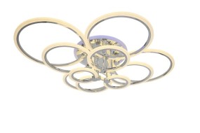 Люстра 3009/10B CR/RGB 376W 3000K-6500K