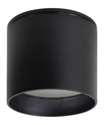 Светильник потолочный HL363 12W, 230V, GX53, черный IP44 41999