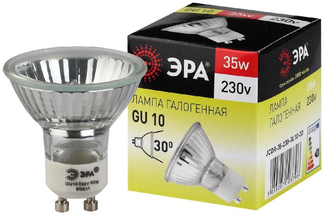 Лампа галогенная C0027385 GU10-JCDR (MR16) 35W 230V