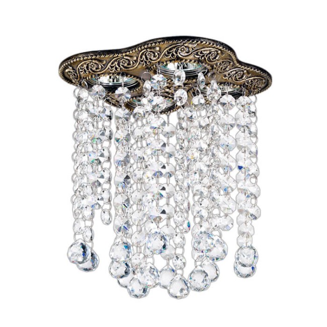 Светильник точечный 370080, бронза