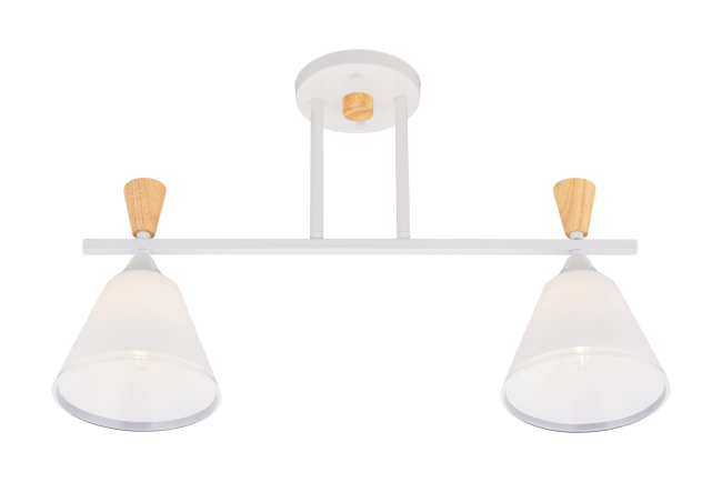 Люстра 4863/2 WT+WOOD