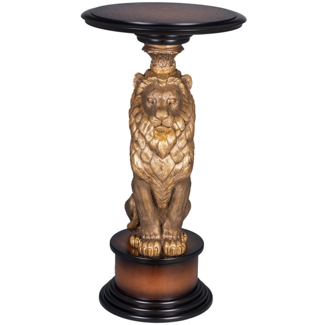 Подставка "Лион" (Орех(Д), цвет опор Б бронза) (артикул 13061)