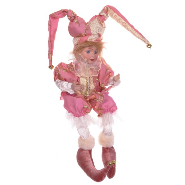 Игрушка набивная "Клоун" (музыкальный) , сидячий, L16 W29 H23 см 743875