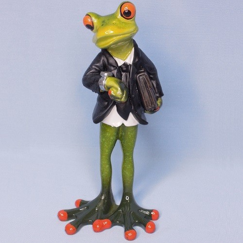 Лягушка "жду встречи" YX09019