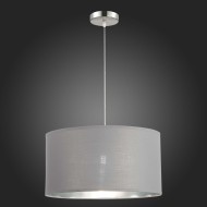 Светильник подвесной SLE300513-01 Никель/Серый, Серебристый E27 1*40W