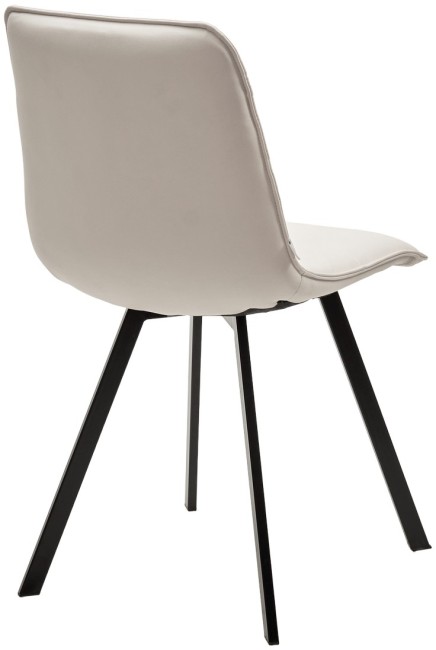 Стул TEXAS  HK017-01 серо-белый, PU 628M03650 (от 2-х штук)