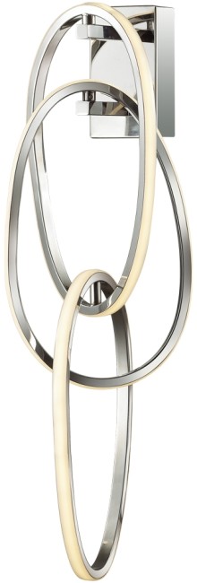 Настенный светильник 4891/33WL L-VISION ODL_EX22 95 хром/акрил LED 33W 4000K SPACE