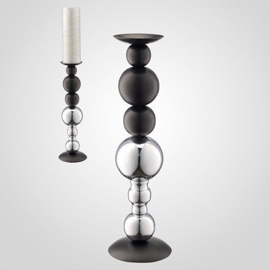 Подсвечник металлический декоративная подставка 8*27 см 00519