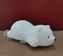 Светильник -ночник светодиодный СПЯЩИЙ МИШКА LE062101-0019 NL-352-S RGB 2W