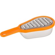 ТЕРКА С КОНТЕЙНЕРОМ 16*6*3,5 СМ НЖС+ПЛАСТИК 712-079