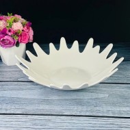 Фруктовница 33см BIANCO Фарфор 118-050