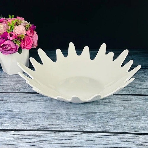 Фруктовница 33см BIANCO Фарфор 118-050