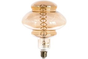 Лампа 162802008 LED Vintage Filament Flexible BD160 8W E27 160*210mm Gray 2400K