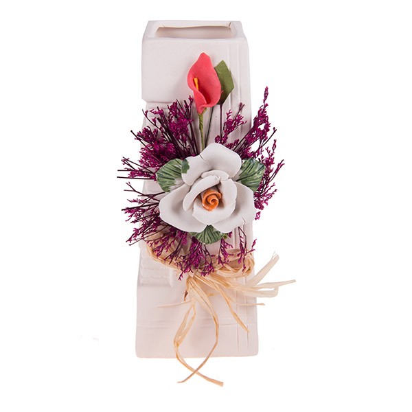 Ваза 20 см (лепка-декор) 8k775 37969