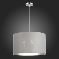 Светильник подвесной SLE300513-03 Никель/Серый, Серебристый E27 3*40W