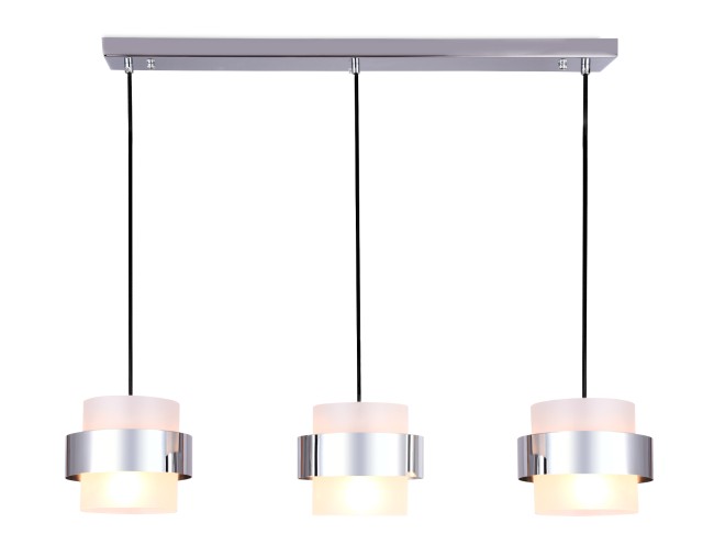 Подвесной светильник АМБРЕЛЛА TR3651/3 CH/FR хром/матовый E27/3 max 40W 820*180*700
