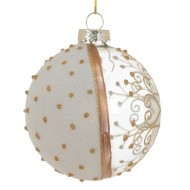 Украшение новогоднее "Шар" , D 8 см, L8 W8 H10 см 791305