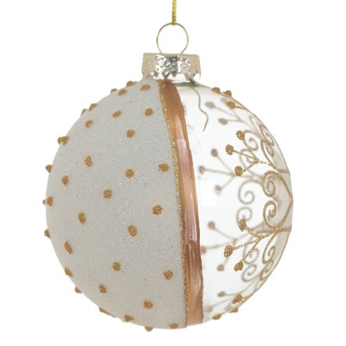 Украшение новогоднее "Шар" , D 8 см, L8 W8 H10 см 791305