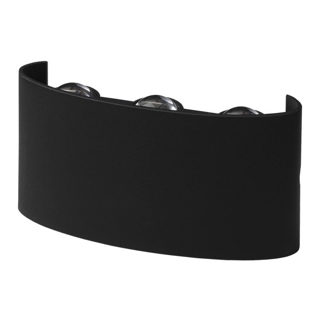 Декоративная подсветка WL12 BK 6*1Вт IP54 черный Б0034611